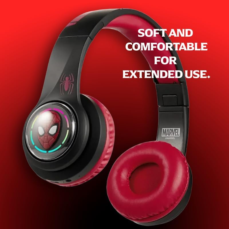 Marvel Spider-Man 3D Bluetooth Headphones MV-3054-SM — image 6