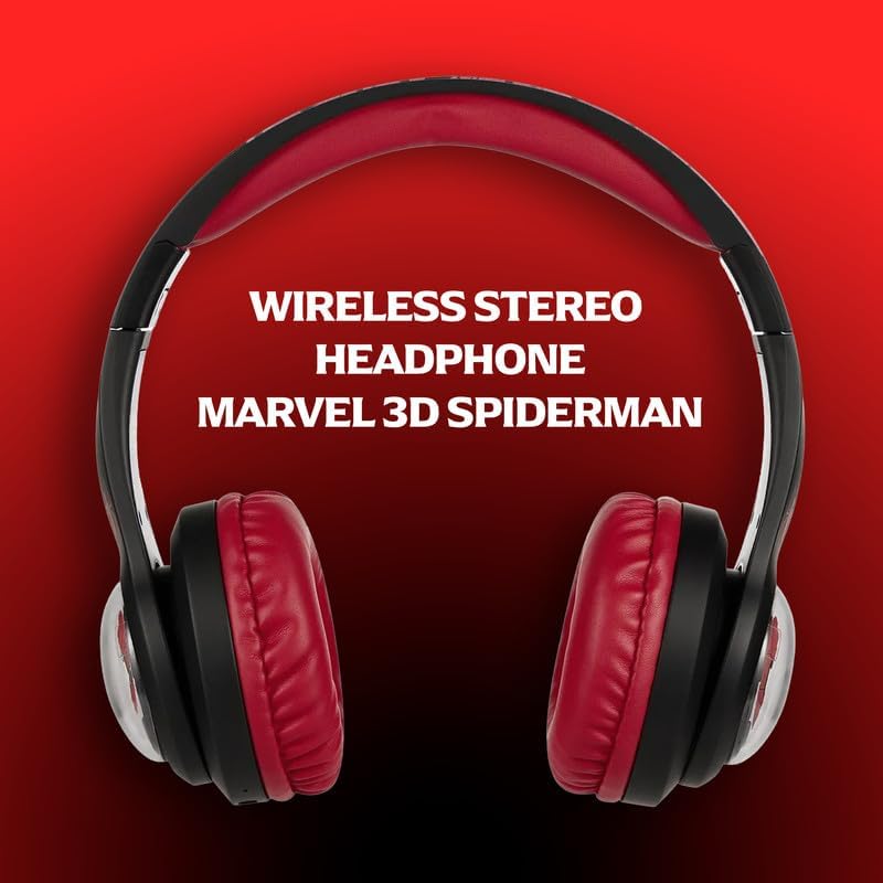 Marvel Spider-Man 3D Bluetooth Headphones MV-3054-SM — image 5