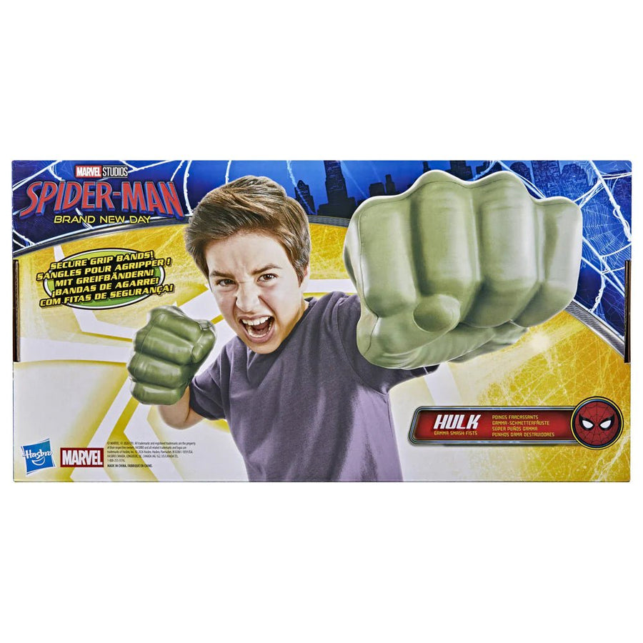 Marvel Spider-Man Brand New Day Hulk Gamma Smash Fists G3594 — image 7