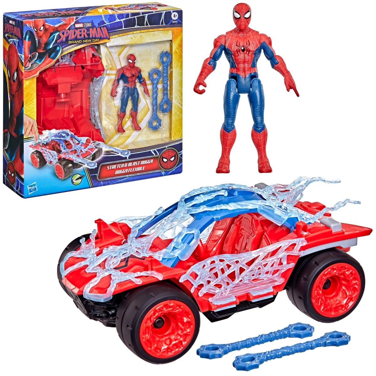 Marvel Spider-Man Brand New Day Stretch & Blast Buggy G2445 — image 1