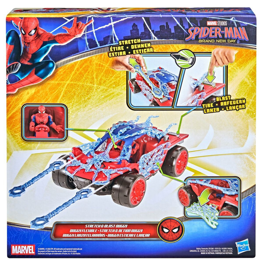 Marvel Spider-Man Brand New Day Stretch & Blast Buggy G2445 — image 6