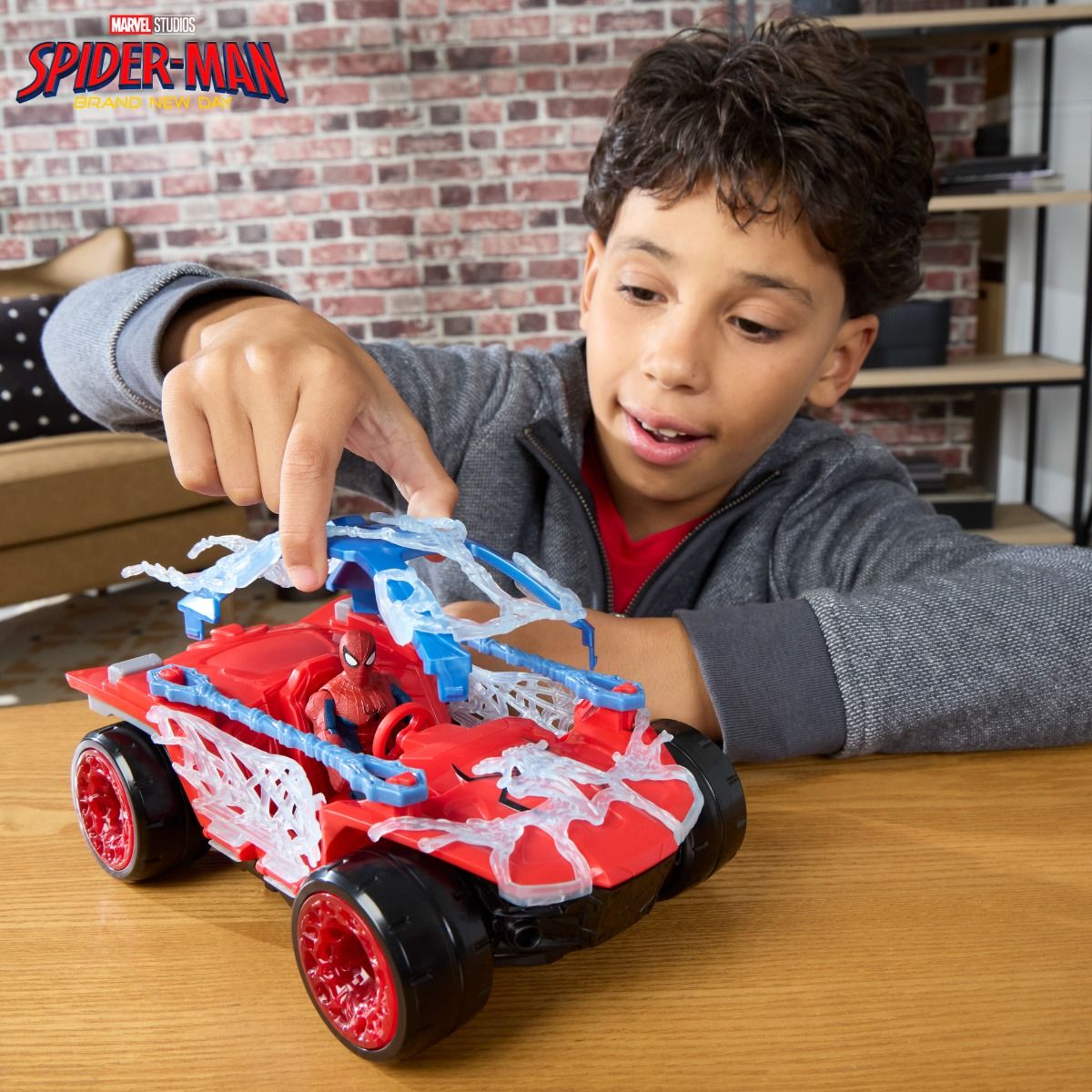 Marvel Spider-Man Brand New Day Stretch & Blast Buggy G2445 — image 5