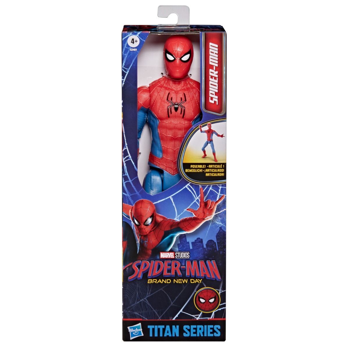 Marvel Spider-Man Brand New Day Titan Series Spider-Man Figure G3401 — image 6