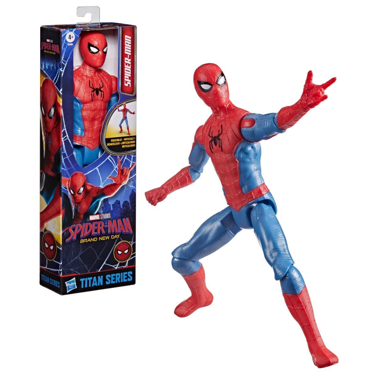 Marvel Spider-Man Brand New Day Titan Series Spider-Man Figure G3401 — image 1