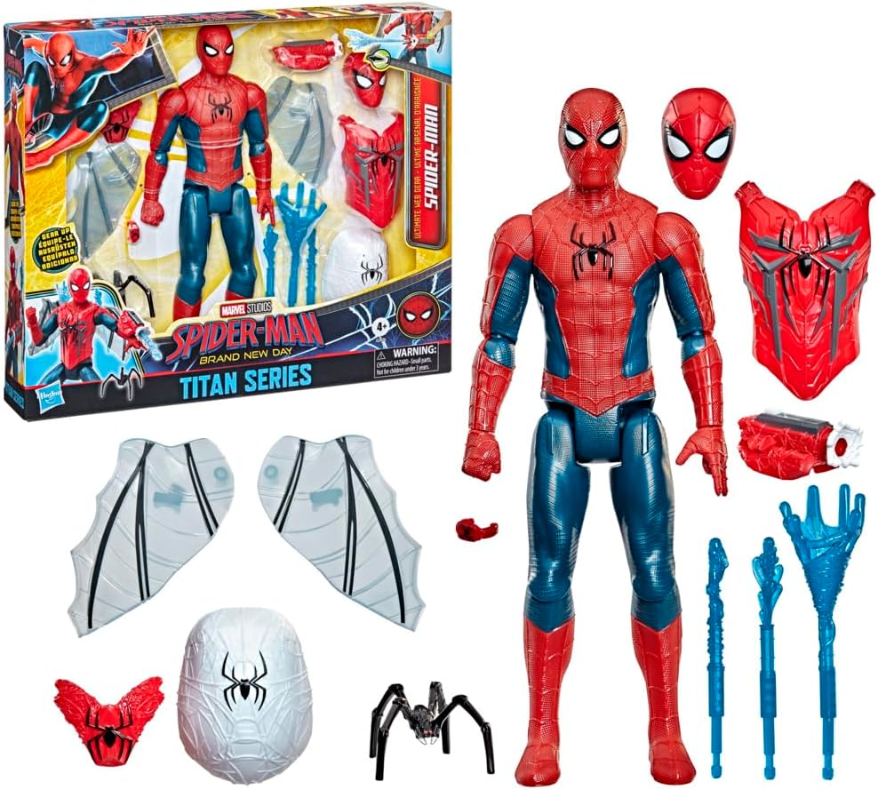 Marvel Spider-Man Brand New Day Titan Series Ultimate Web Gear Action Figure G2450 — image 1