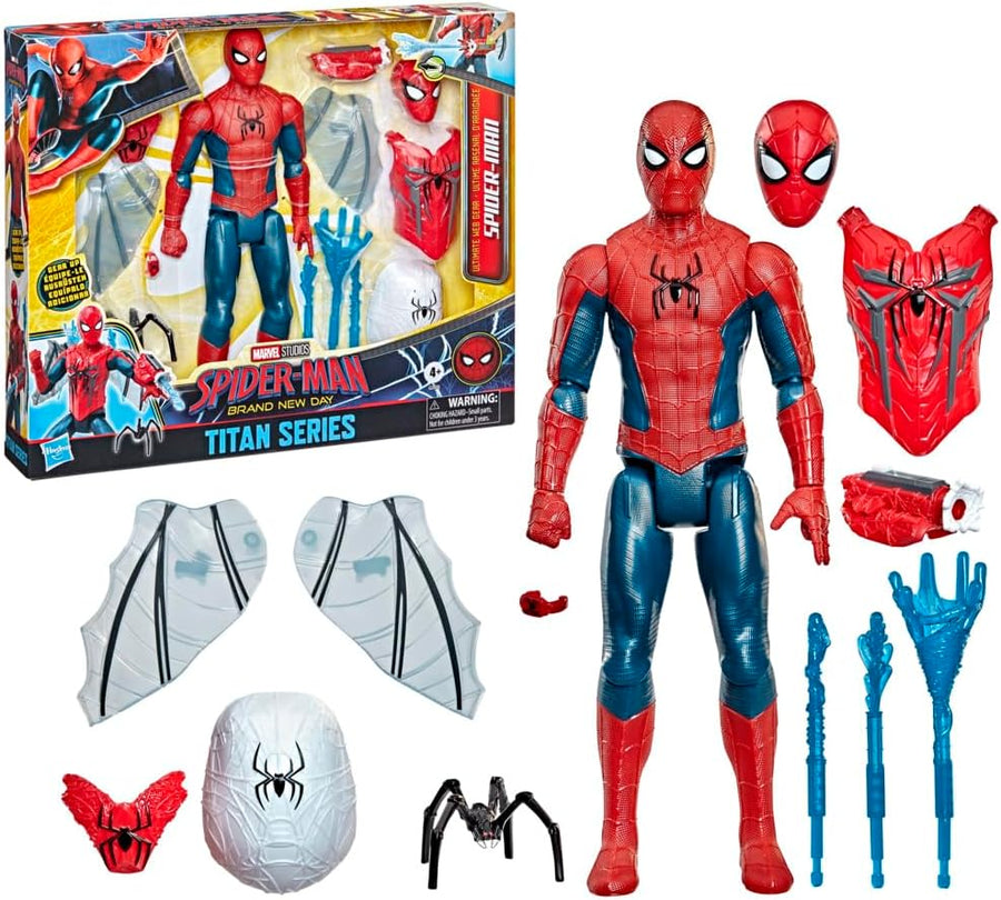Marvel Spider-Man Brand New Day Titan Series Ultimate Web Gear Action Figure G2450 — image 1