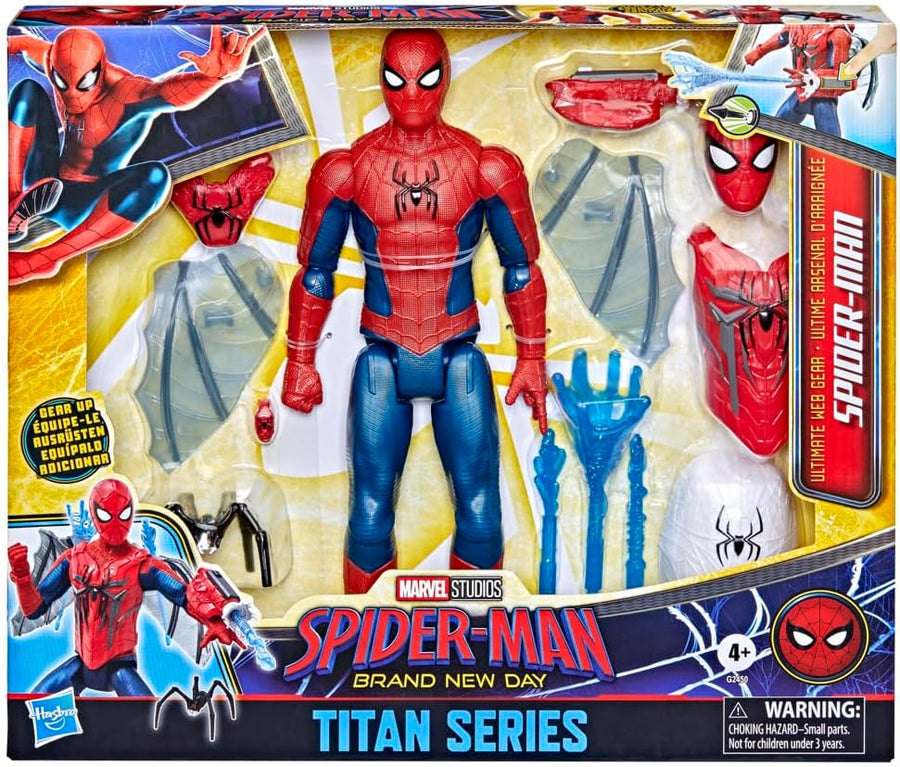 Marvel Spider-Man Brand New Day Titan Series Ultimate Web Gear Action Figure G2450 — image 2