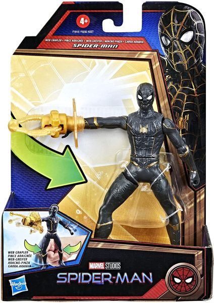Marvel Spider - man Deluxe Web Grappler Spider - man 6inch F1918 - Colorland Toys
