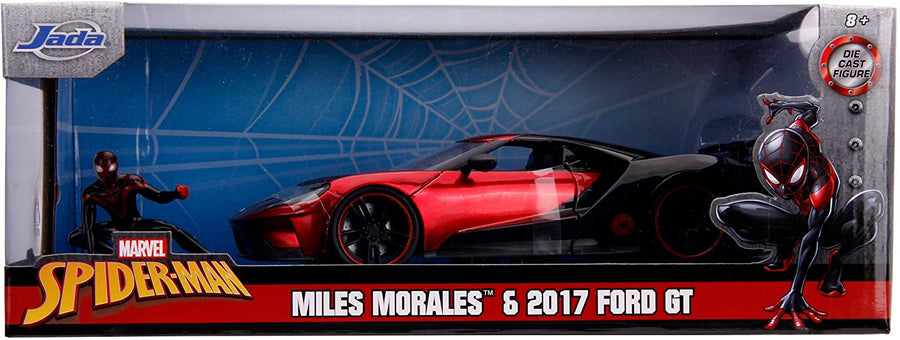 Marvel Spider-Man Miles Morales 2017 Ford GT 1:24 Scale 253225008