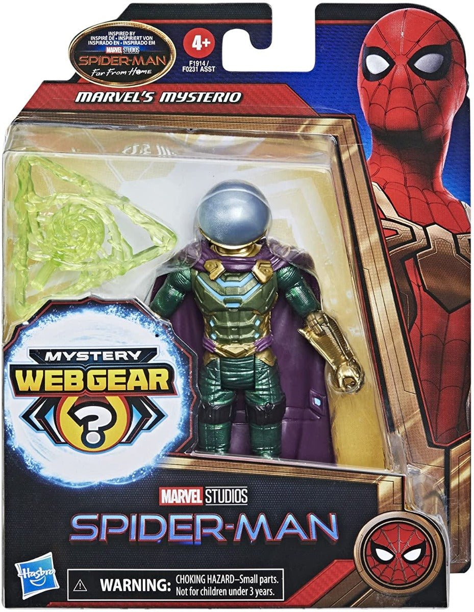 Marvel Spider - Man Mystery Web Gear Figure 6inch Thunder F1914 - Colorland Toys