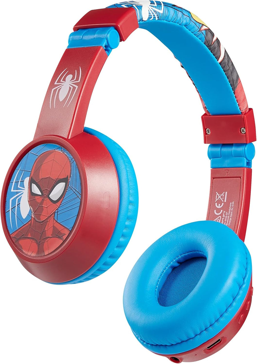 Marvel Spider-Man Padded Bluetooth Headphones MV-9938-SP