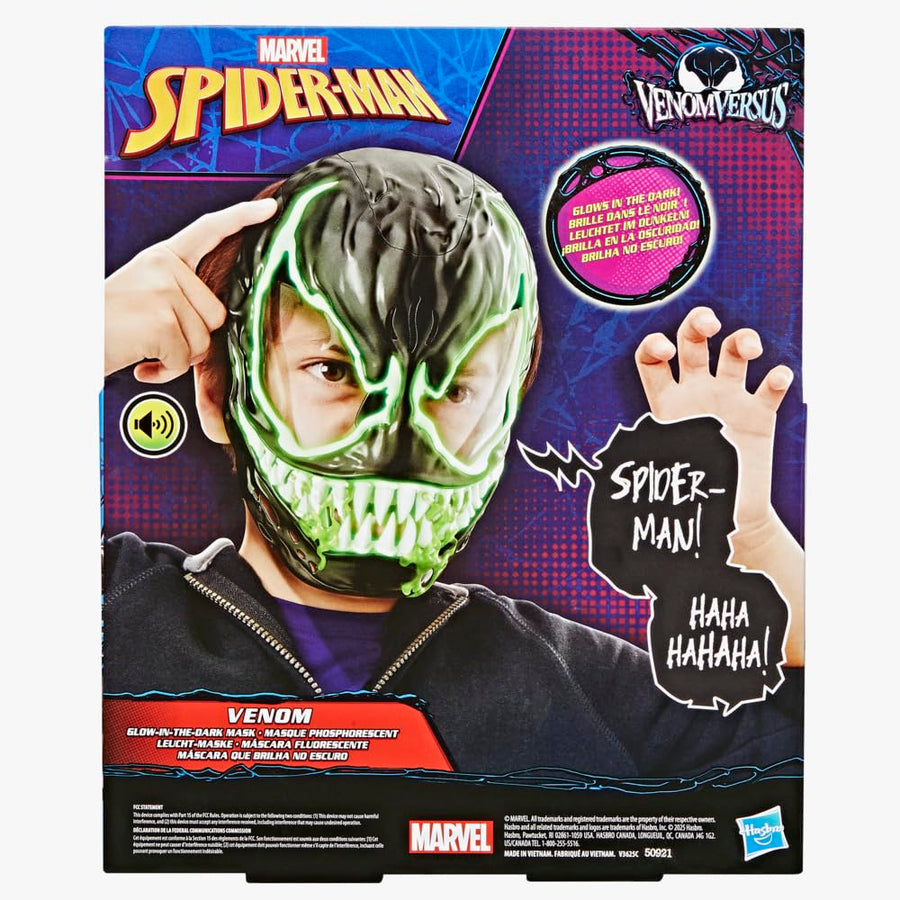 Marvel Spider-Man Venom vs Venum Glow-In-The-Dark Mask G1828 — image 4