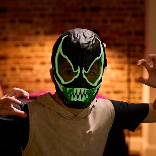 Marvel Spider-Man Venom vs Venum Glow-In-The-Dark Mask G1828 — image 5