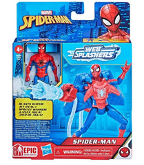 Marvel Spiderman Deluxe Water Web Splashers 4inch F8294 - Colorland Toys