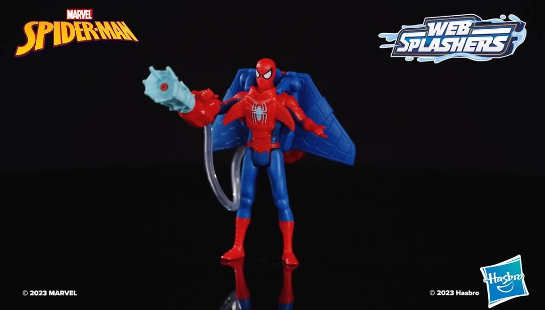 Marvel Spiderman Deluxe Water Web Splashers 4inch F8294 - Colorland Toys