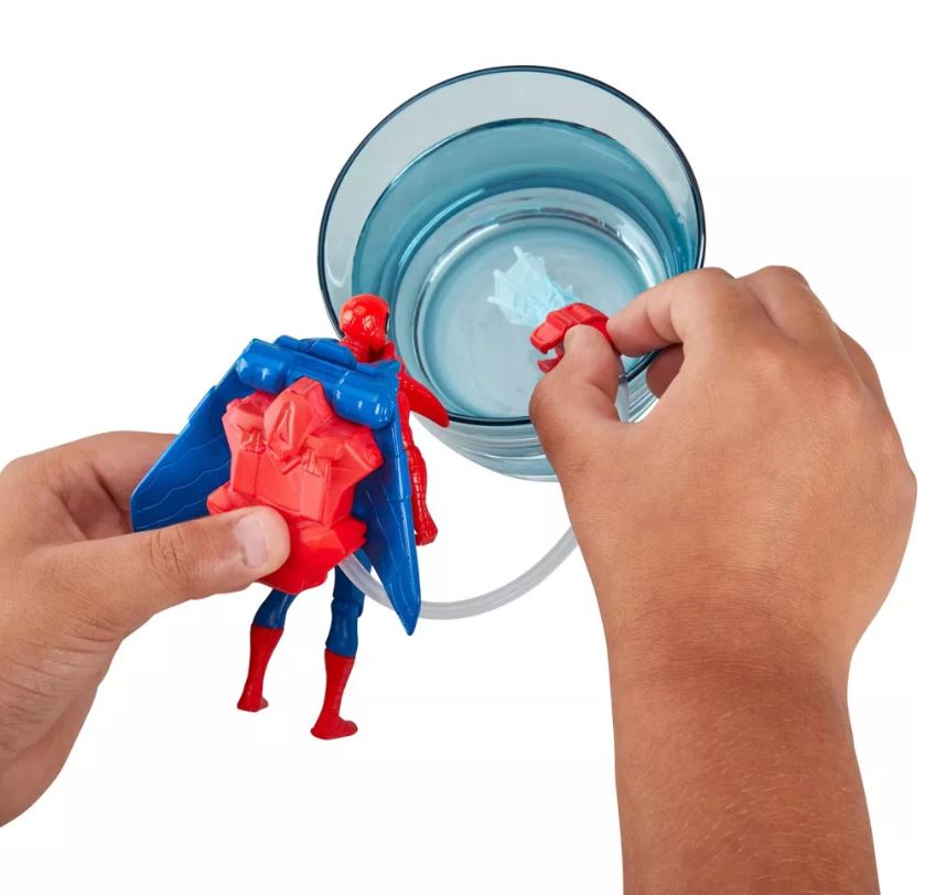 Marvel Spiderman Deluxe Water Web Splashers 4inch F8294 - Colorland Toys