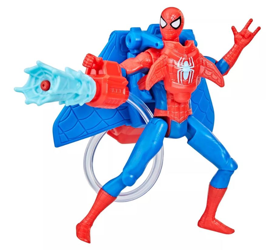 Marvel Spiderman Deluxe Water Web Splashers 4inch F8294