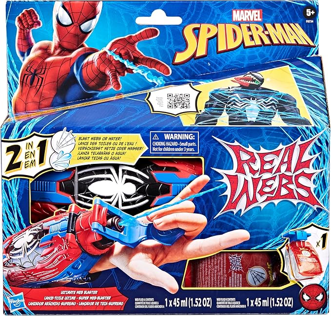 Marvel Spiderman Ultimate Web Blaster F8734 — image 1
