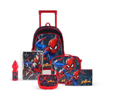 Marvel Spiderman Web Sling Time V2 5 - in - 1 School Set 18inch TBT235IN1C41 - 18 - Colorland Toys