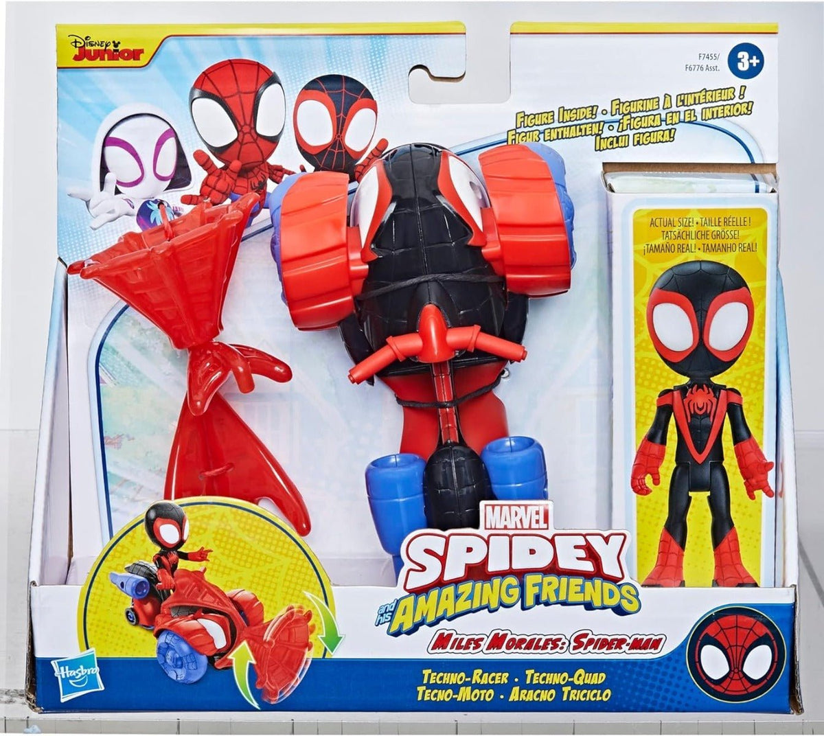 Marvel Spidey And Friends Miles Techno Racer — image 4