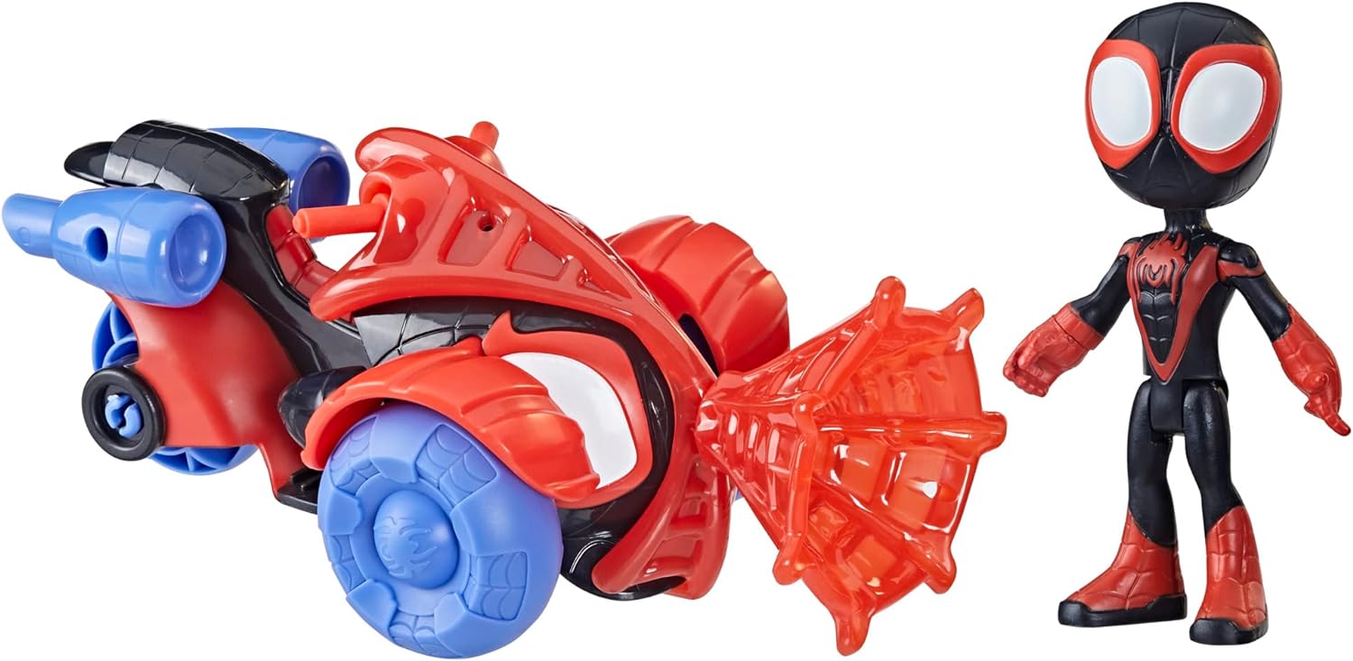 Marvel Spidey And Friends Miles Techno Racer - Colorland Toys