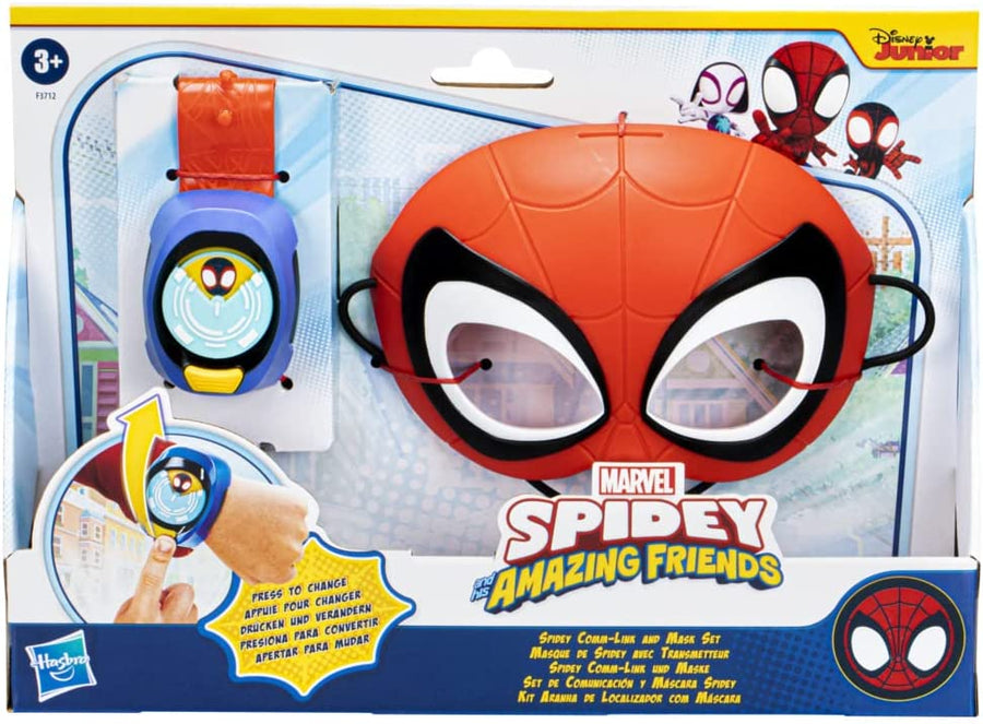 Marvel Spidey and His Amazing Friends Spidey Comm-Link and Mask Set F3712 — image 1