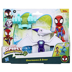 Marvel Spidey & His Amazing Friends Dino-Webs Ghostasaurus & Spidey G0123 - Colorland Toys