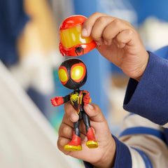 Marvel Spidey His Amazing Friends - Miles with Drill Spinner Vehicle - Colorland Toys