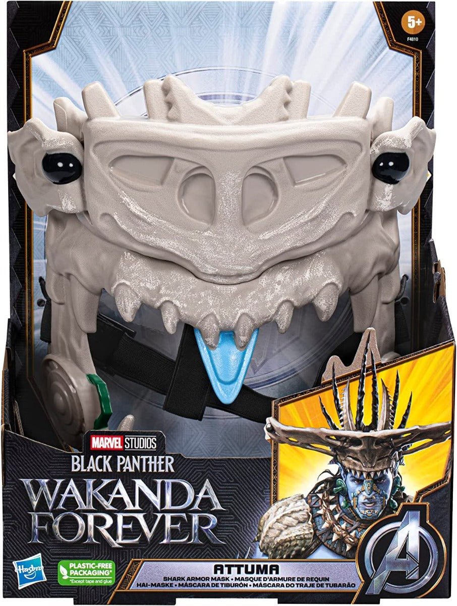 Marvel Studios Black Panther 2 Wakanda Forever Attuma Shark Armor Mask F4810 - Colorland Toys