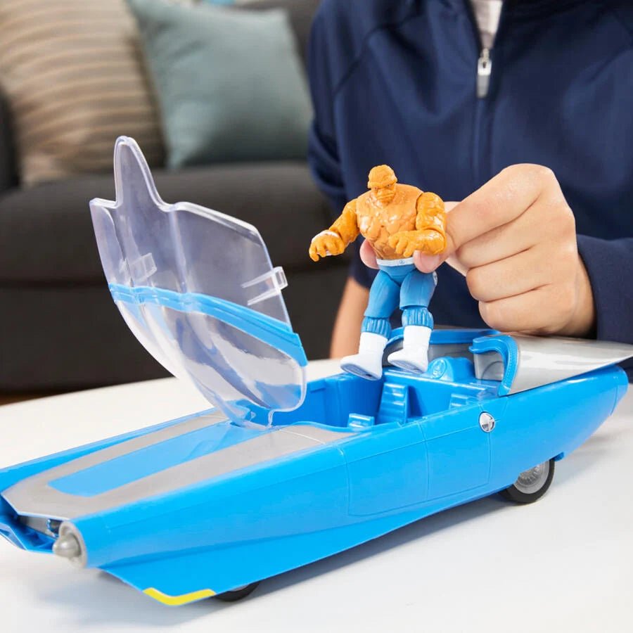 Marvel Studios The Fantastic Four Epic World of Action Hover & Cruise Fantasticar G0983 — image 4