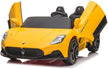 Maserati MC20 Ride On Car Yellow 24V LB-1699EL