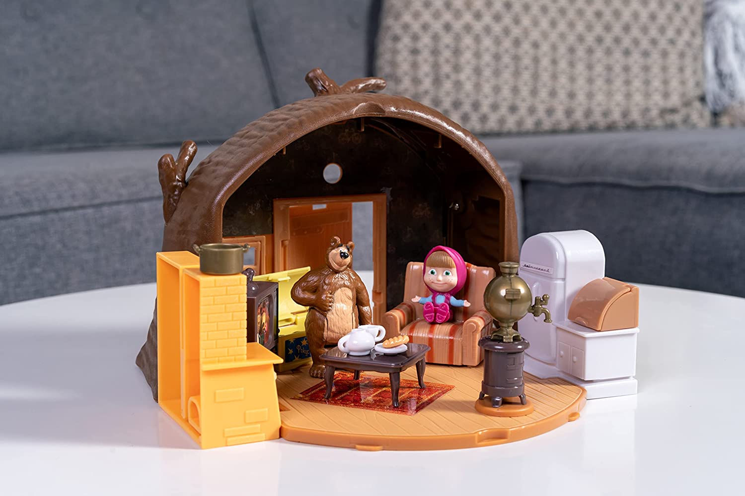 Masha and The Bear Bear House Playset 109301632 - Colorland Toys