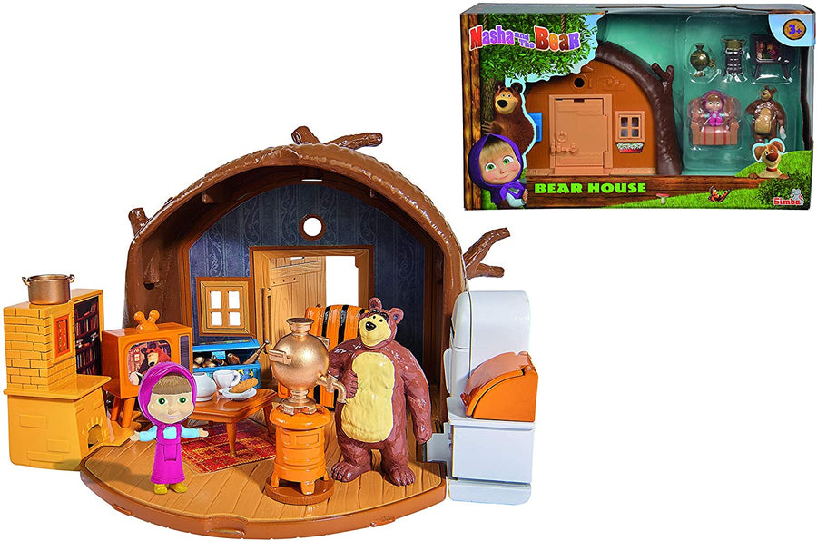 Masha and The Bear Bear House Playset 109301632 — image 1