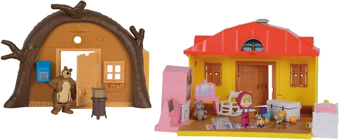 Masha And The Bear Masha And Bear House 109301044 - Colorland Toys