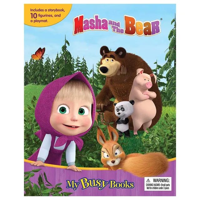 Masha & the Bear My Busy Book 2764349351