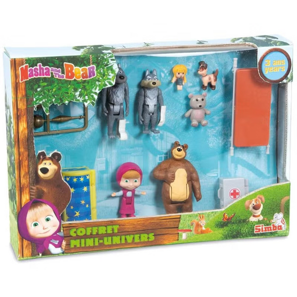 Masha And The Bear Coffret Mini Universe Playset