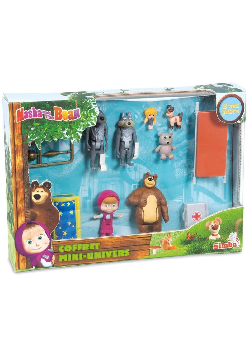 Masha And The Bear Coffret Mini Universe Playset — image 1