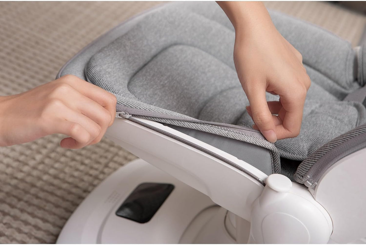 Mastela Deluxe Multi-Motion Baby Cradle Grey C5996/08977 — image 7