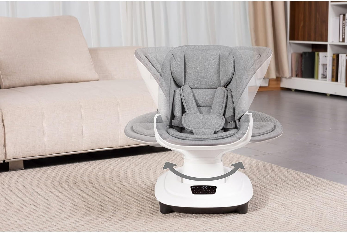 Mastela Deluxe Multi-Motion Baby Cradle Grey C5996/08977 — image 5