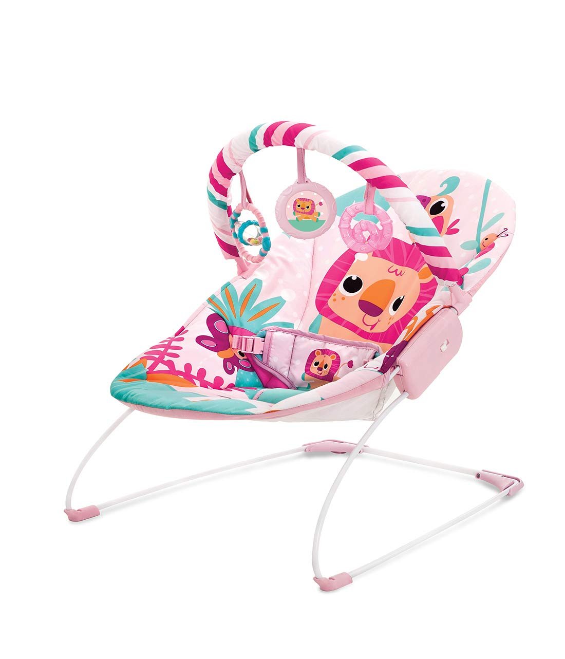 Mastela Music & Soothe Bouncer Pink B7367/6936 — image 1