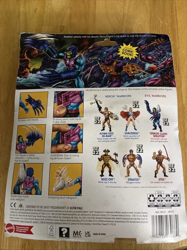 Masters of the Universe Origins Deluxe - Terror Claw Skeletor HDT23/GVL75 - Colorland Toys