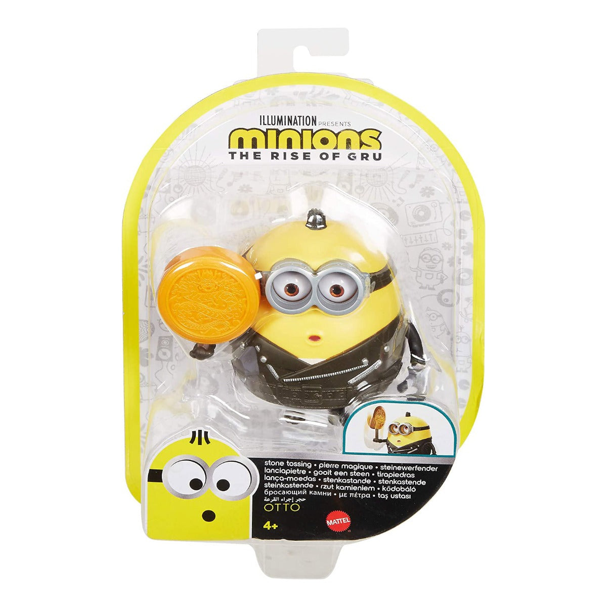 Minions Rise of Gru Stone Tossing Otto Action Figure GMD90 - Colorland Toys