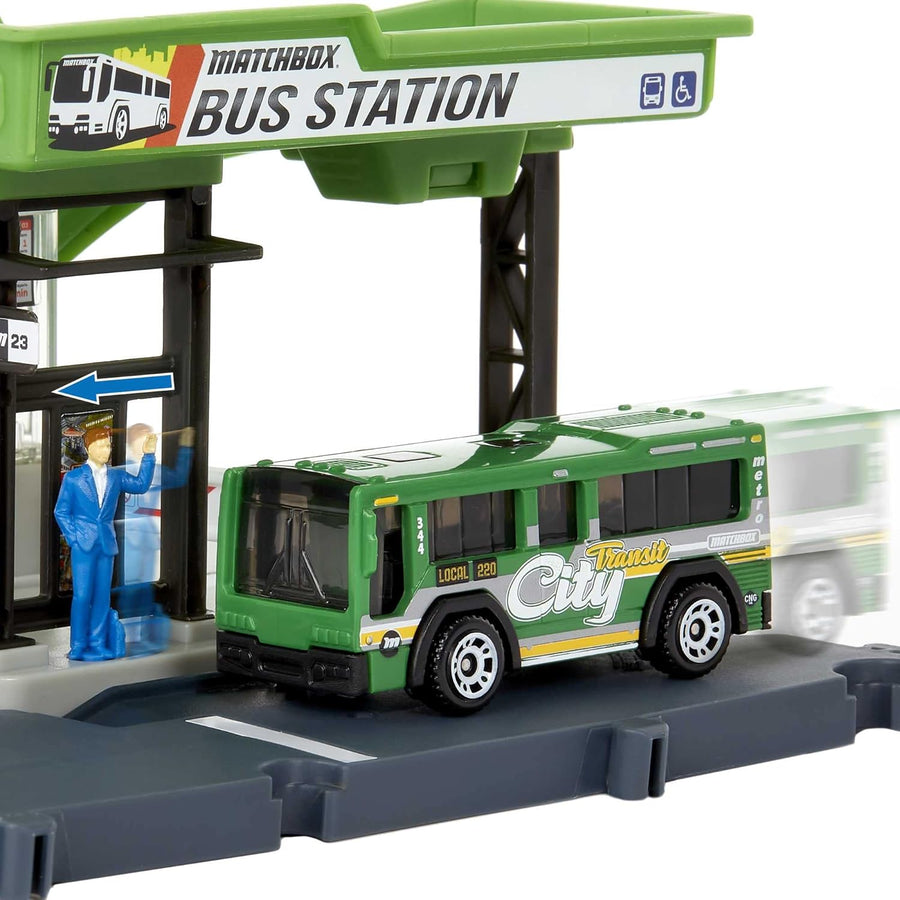 Matchbox Action Drivers Bus Station HDL08 — image 2