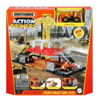 Matchbox Action Drivers Construction Site HDL33 - Colorland Toys