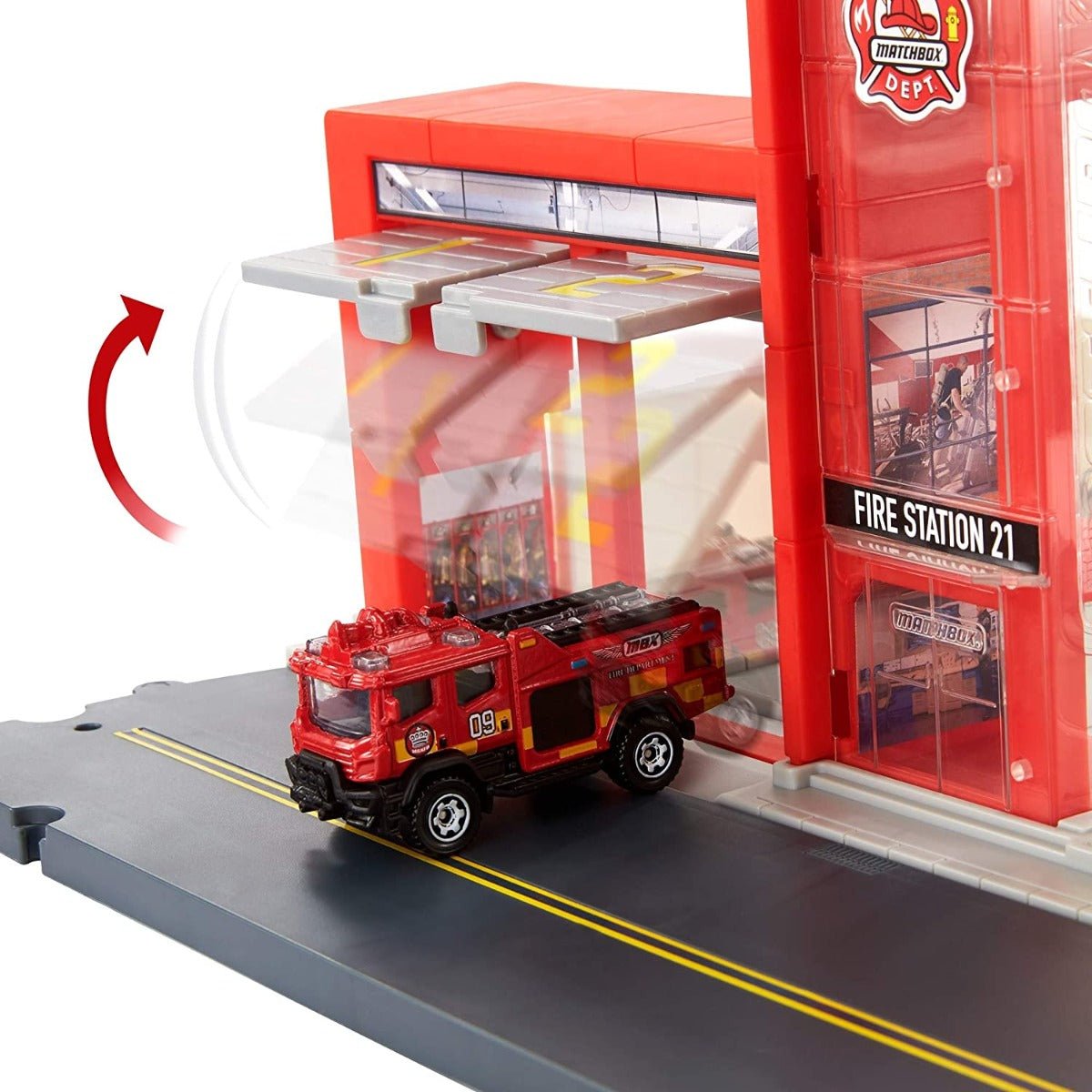Matchbox Action Drivers Fire Rescue Station Playset - Colorland Toys
