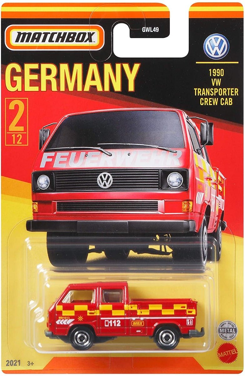 Matchbox Best of Germany Diecast Vehicle 1:64 Scale GWL49 assorted - Colorland Toys