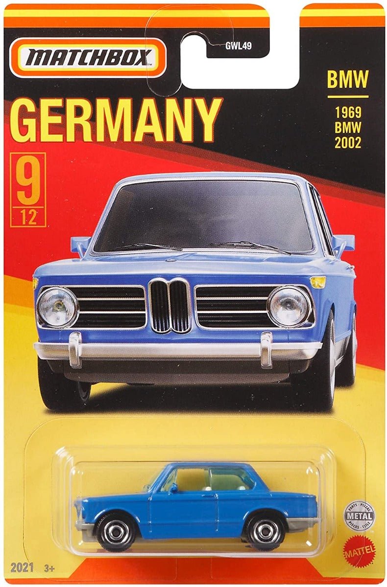 Matchbox Best of Germany Diecast Vehicle 1:64 Scale GWL49 assorted - Colorland Toys