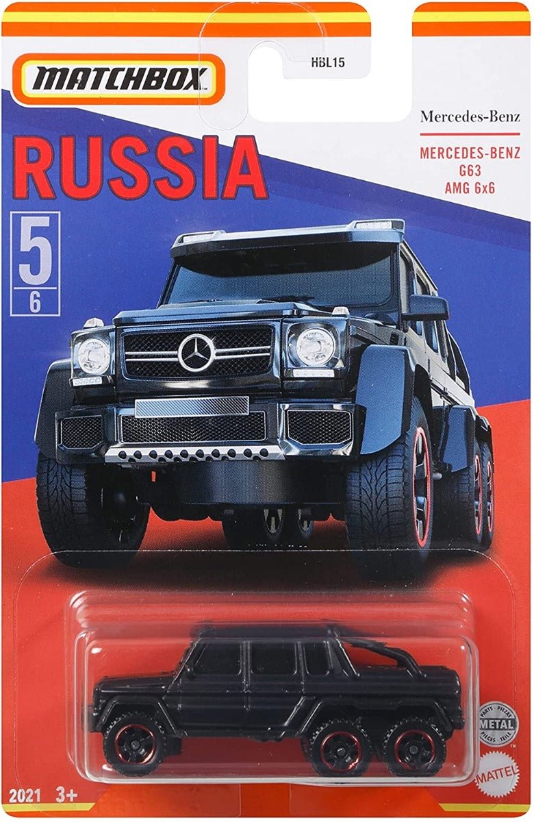 Matchbox Best of Russia Diecast Vehicle 1:64 Scale HBL15