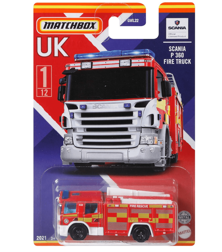 Matchbox Best of UK 2021 Wave 1 Die-Cast Vehicle Case GWL22 — image 1