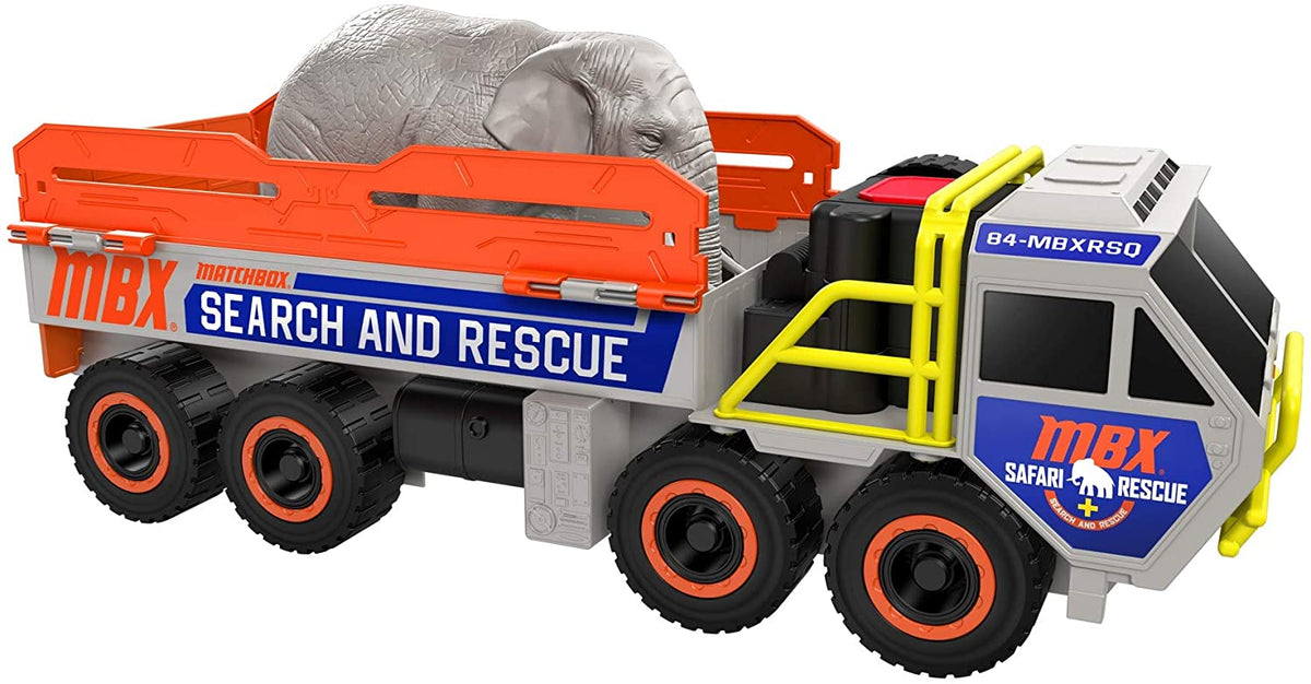 Matchbox Elephant Off-Road Rescue Adventure Set with Truck and Elephant Figure GMH44 — image 3